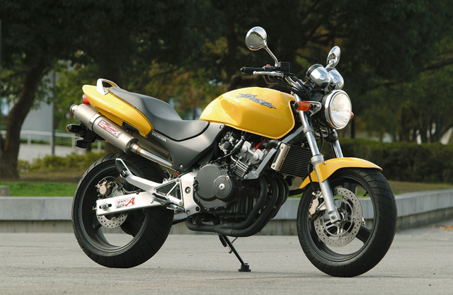 HORNET250 SUS SLIP-ON TWIN チタン | spec-A | ヤマモトレーシング