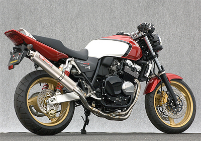 CB400 SF ヤマモトレーシング マフラー （センター2本だし）-